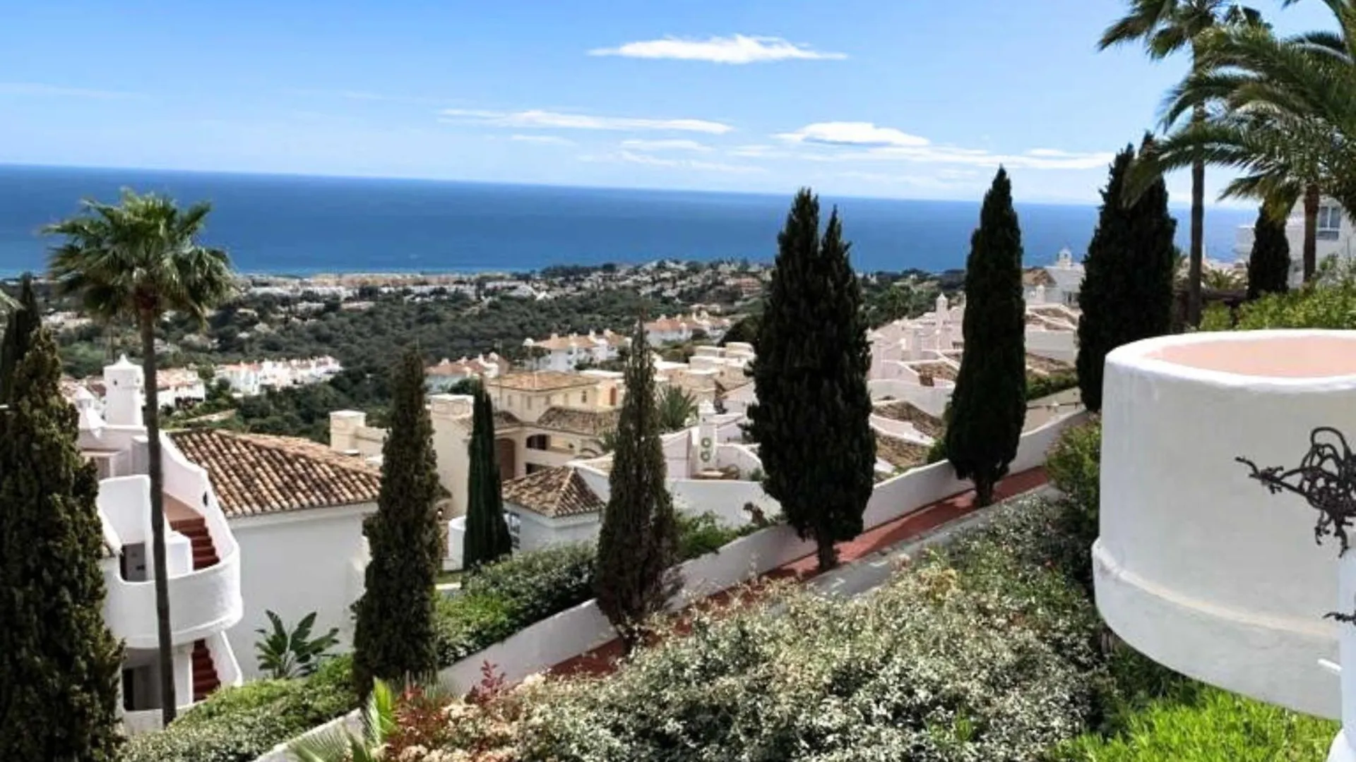 Espectaculares Vistas Al Mar Pisicna Y Jardin Apartman Sitio de Calahonda